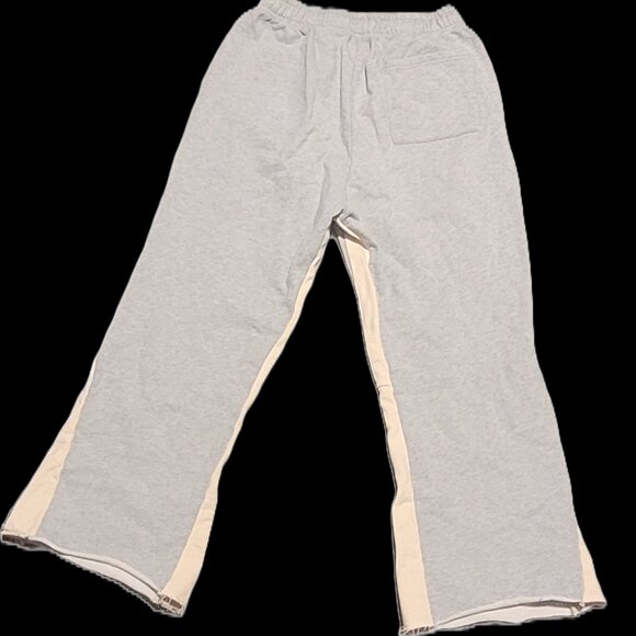 Grey Hellstar Flared Sweatpants - Picture 2 of 4